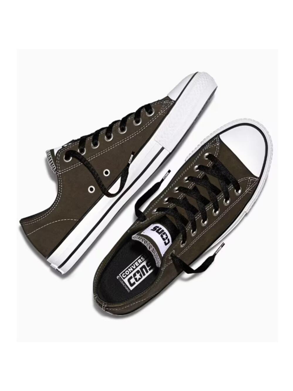 Converse Unisex Brown Cons Ctas Pro Sneakers Size W's 9.5 / M's 7.5